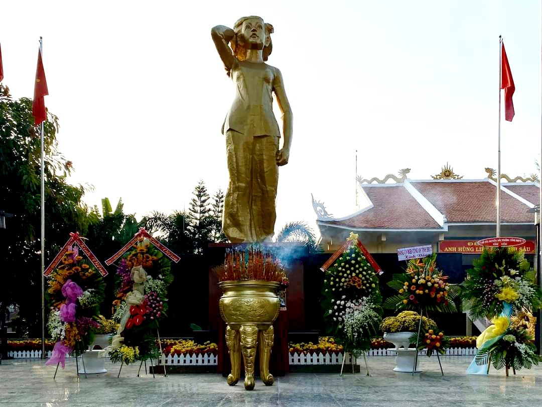 lễ hội ở Vũng tàu - ngày lễ giỗ kỷ niệm nữ anh hùng Võ Thị Sáu